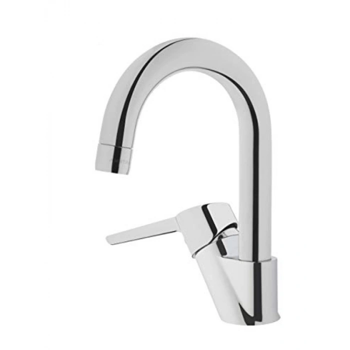 Döner Borulu Lavabo Bataryası (Krom, 116x121 mm)