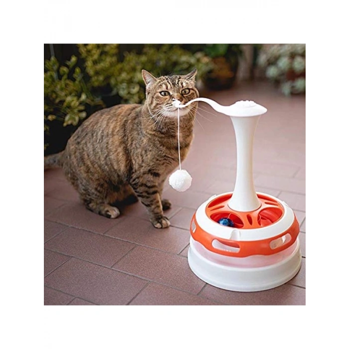 Döner Piramit Kedi Oyuncağı