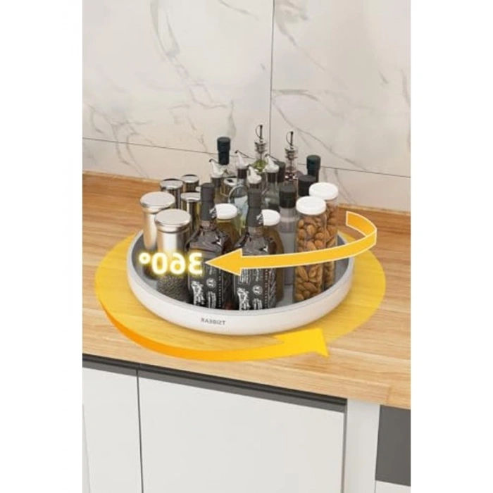 Dönme Özellikli Mutfak Düzenleyici, 25 cm Boyutunda