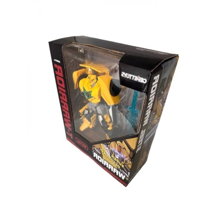 Dönüşebilen Metal Gövde Robot, 20 cm Eğlenceli Oyun
