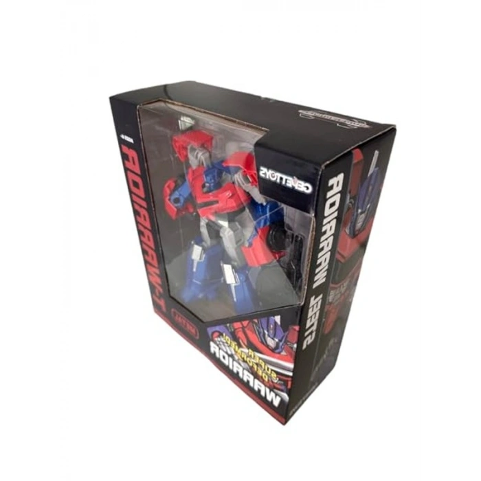 Dönüşebilen Metal Robot Figürü - 20 cm Boyutunda