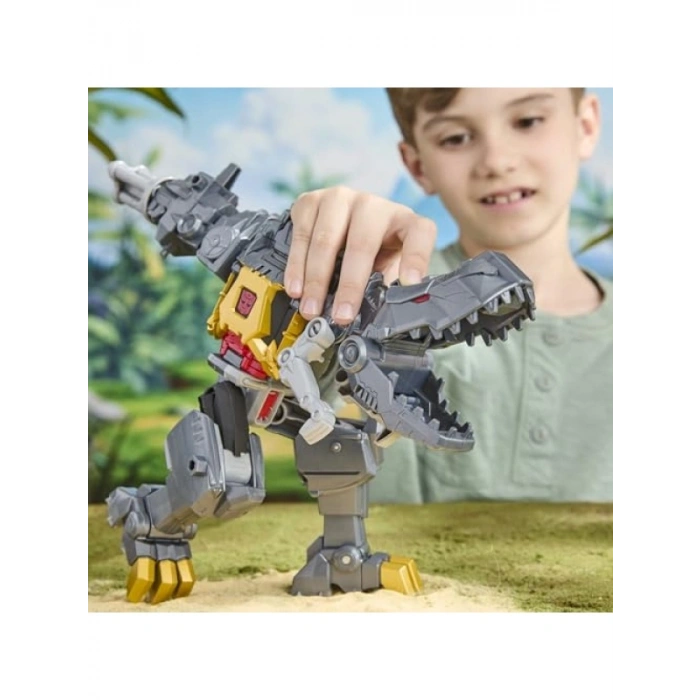 Dönüşebilir Robot-Dinozor Aksiyon Figürü - 22,5 cm