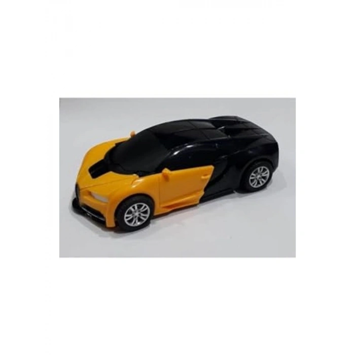 Dönüşen Sarı Bugatti Oyuncak Araba, Eğlenceli Oyun