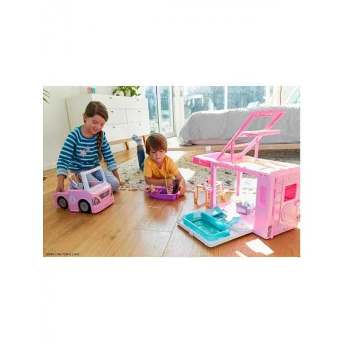 Dönüştürülebilir 3ü Bir Arada Karavan Seti