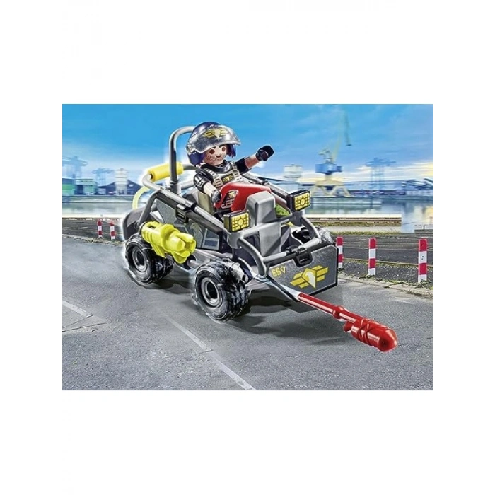 Dönüştürülebilir Sek Sürat Teknesi ve ATV Figürü - 5 Yaş ve Üzeri