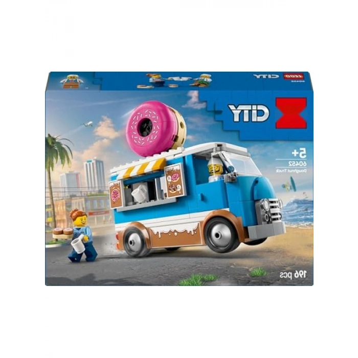 Donut Kamyonu ile Eğlenceli LEGO Oyun Seti