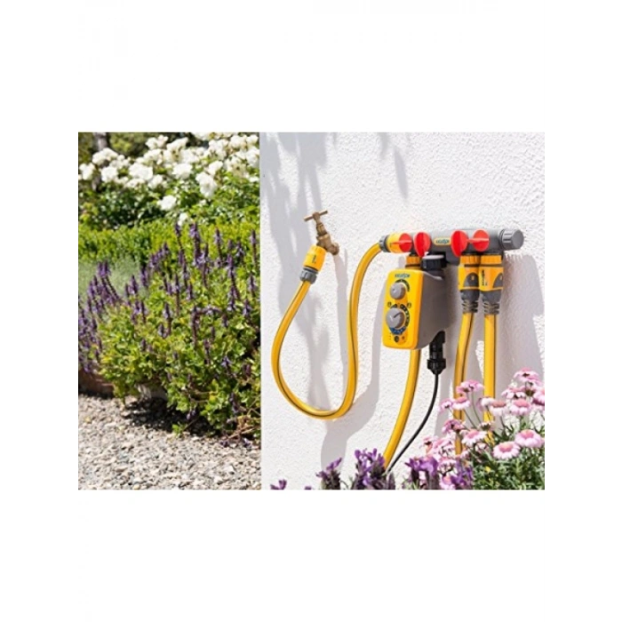 Dört Çıkışlı Vana Bağlantılı Su Dağıtım Adaptörü