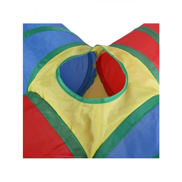 Dört Yönlü Eğlenceli Katlanır Kedi ve Köpek Oyun Tüneli