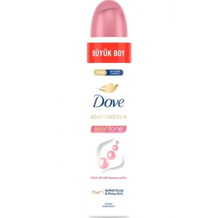 Dove Kadın Sprey Deodorant Eventone Kalendula Özü Büyük Boy 200 ml x1 Adet