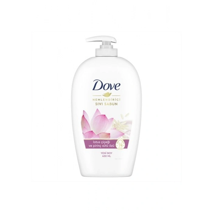 Dove Lotus Çiçeği ve Pirinç Sütü Sıvı Sabun 450 ml