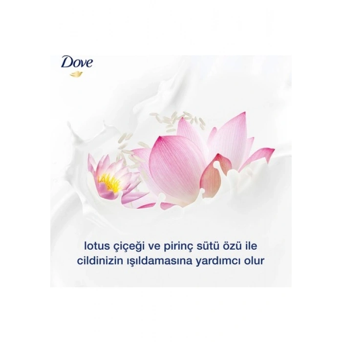 Dove Lotus Çiçeği ve Pirinç Sütü Sıvı Sabun 450 ml
