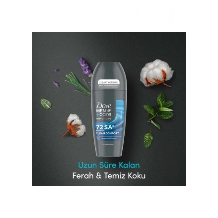 Dove Men +Care Erkek Roll On Deodorant Clean Comfort 50 ml