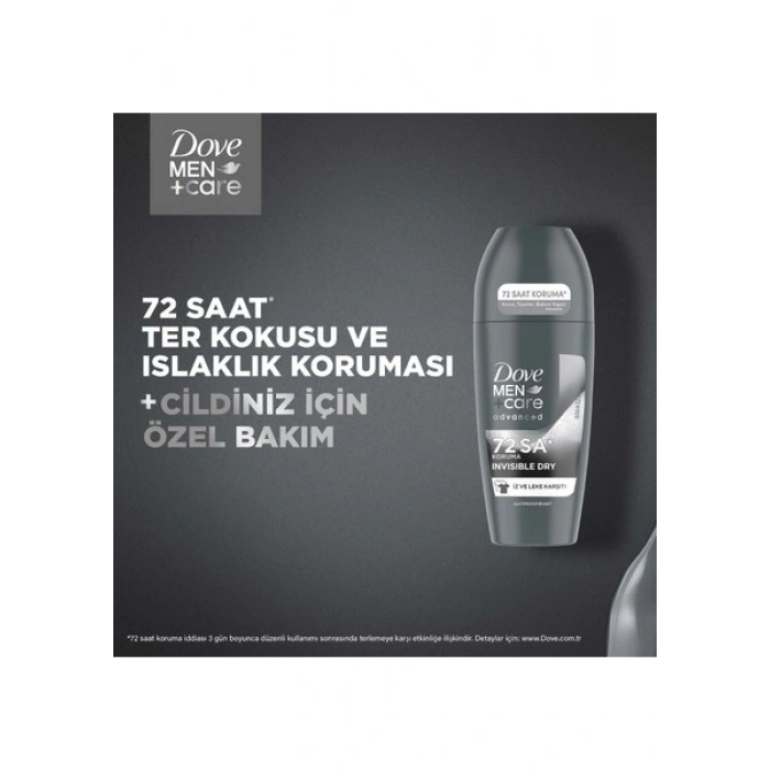 Dove Men +Care Erkek Roll On Deodorant Invisible Dry 50 ml