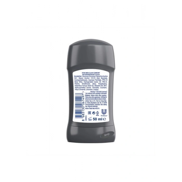 Dove Men Erkek Deodorant Stick Clean Comfort 50ml