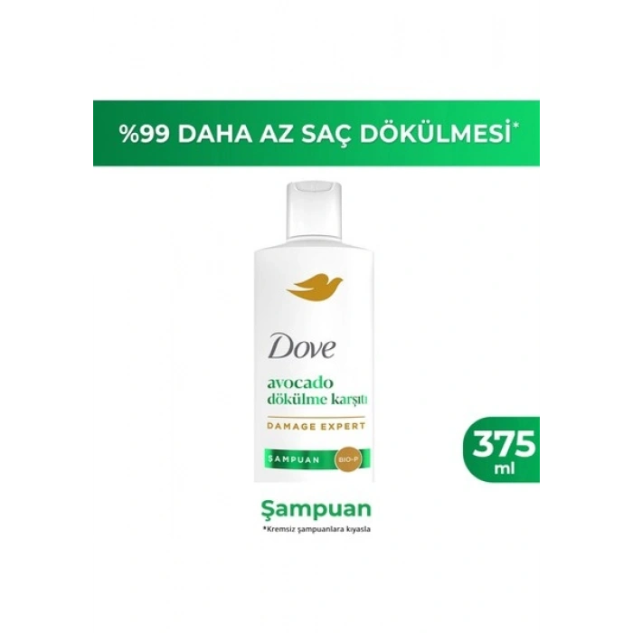 Dove Şampuan Avocado Dökülme Karşıtı 375 ml