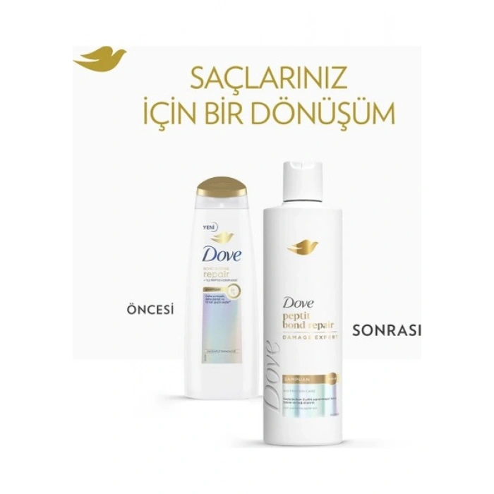 Dove Şampuan Peptit Bond Repair 375 ml