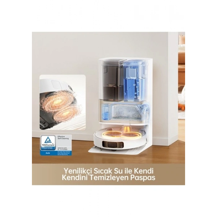 Dreame L10s Pro Ultra Heat Robot Süpürge Beyaz
