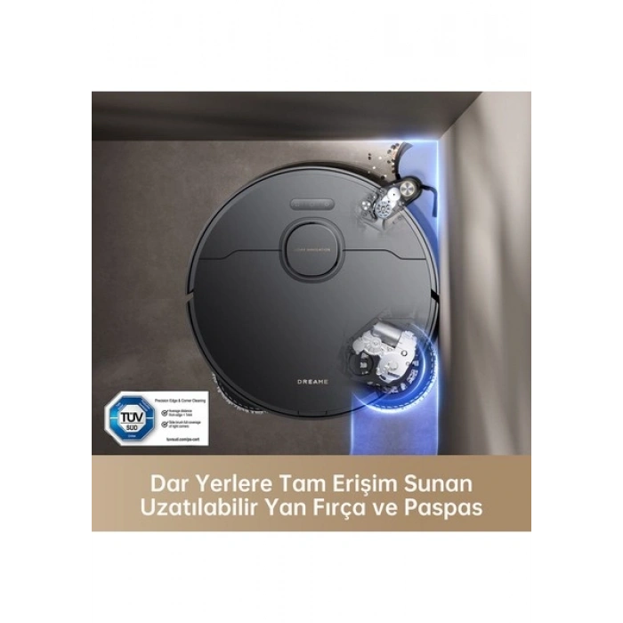 Dreame X40 Ultra Robot Süpürge Siyah, 12.000 Pa Emiş Gücü