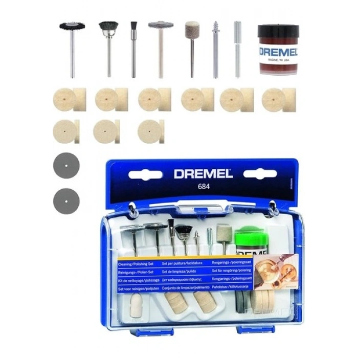 Dremel 684 Temizleme Parlatma Seti
