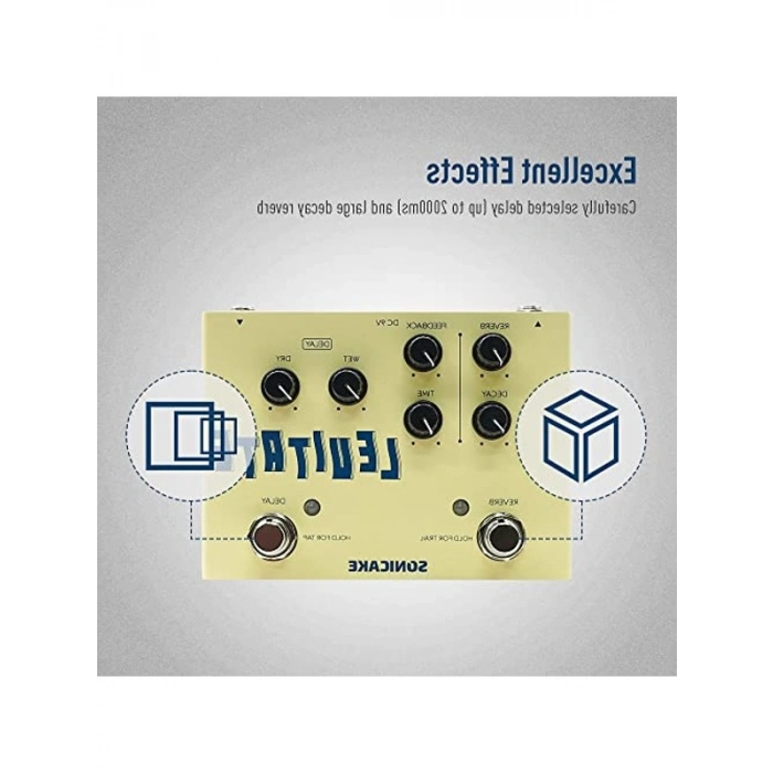DuaLane Delay-Reverb Efekt Pedalı, Profesyonel Kullanım