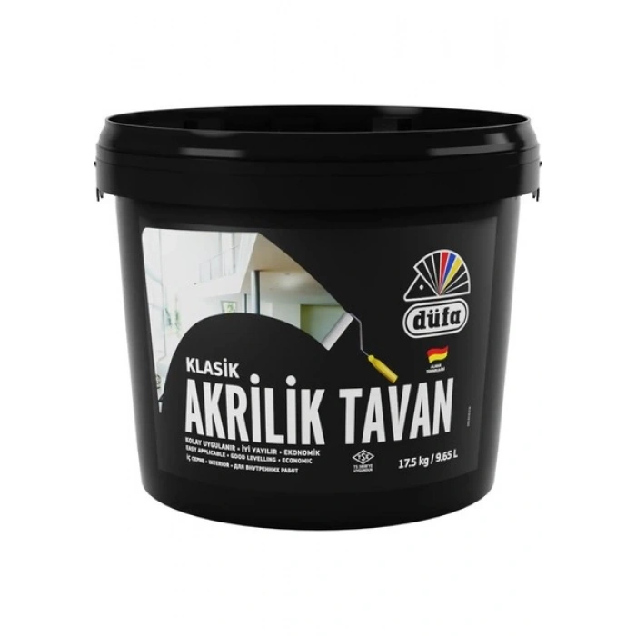 Düfa Akrilik Tavan Boyası Beyaz 17.5 kg