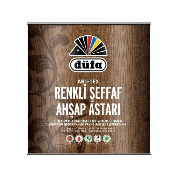 Düfa ART-TEX Renkli Şeffaf Ahşap Astar 8621 Açık Meşe 0.75 l