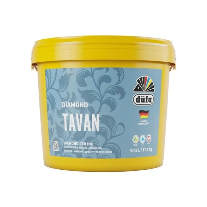 Düfa Diamond Mat Tavan Boyası Beyaz 17.5 l