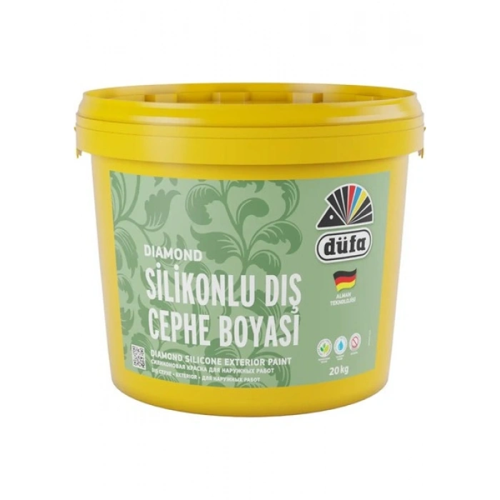 Düfa Diamond Silikonlu Dış Cephe Boyası Beyaz 20 kg