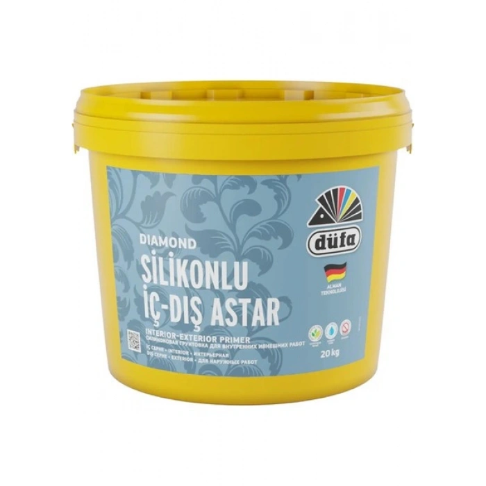Düfa Diamond Silikonlu İç Cephe ve Dış Cephe Astar Beyaz 20 kg