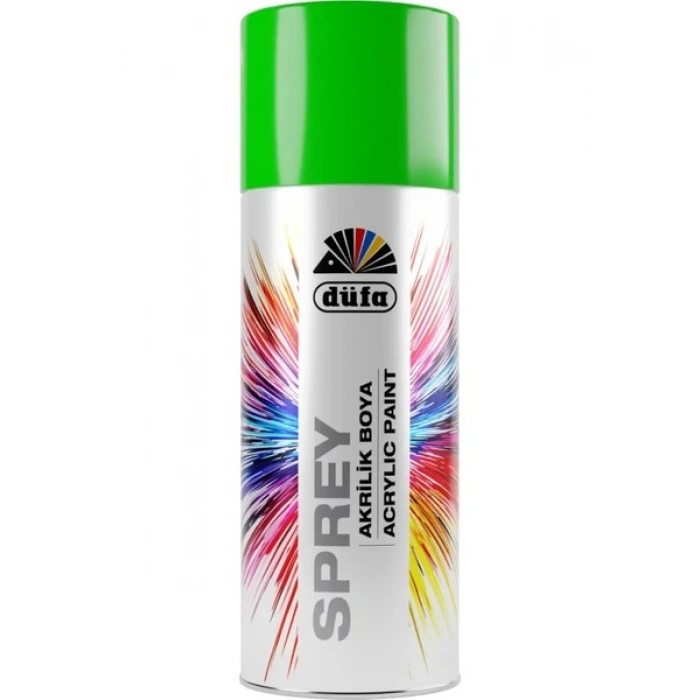 Düfa Floresan Sprey Boya 0513 Floresan Yeşil 400 ml