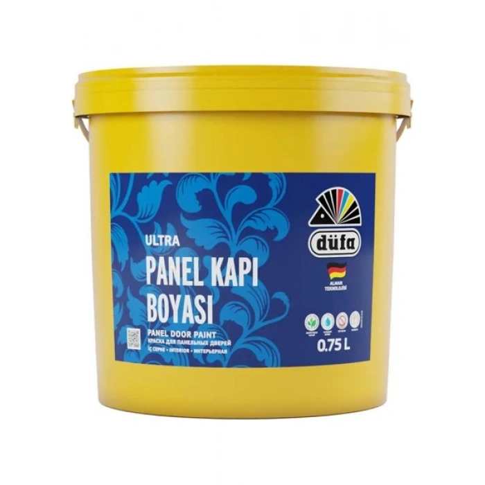 Düfa İç Cephe Panel Kapı Boyası Beyaz 0.75 l