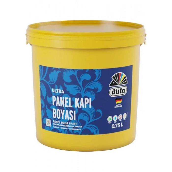 Düfa İç Cephe Panel Kapı Boyası Beyaz 0.75 l