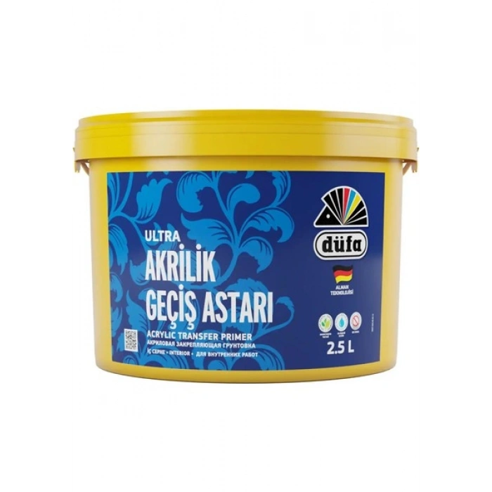 Düfa İç Cephe Ultra Akrilik Geçiş Astarı 7.5 l