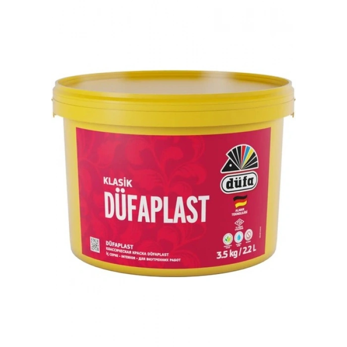 Düfa Klasik Düfaplast İç Cephe Duvar Boyası 1001 Beyaz 2.2 l