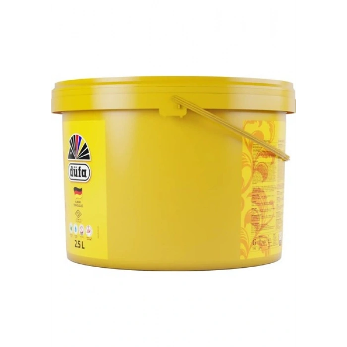Düfa Silikonlu Düz Dış Cephe Duvar Boyası 8404 Antik Mavi 2.5 l