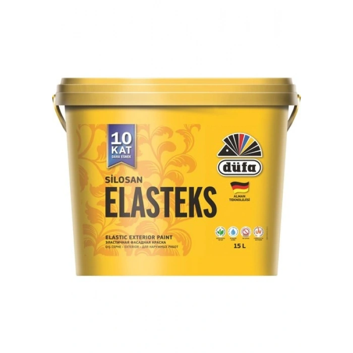 Düfa Silosan Elasteks Dış Cephe Beyaz 2.50 l