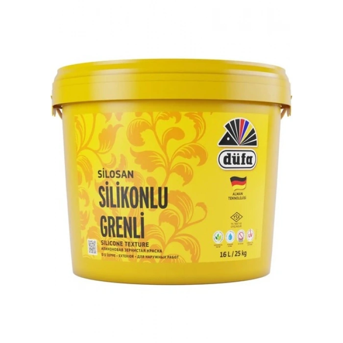 Düfa Silosan Silikonlu Grenli Beyaz 25 kg