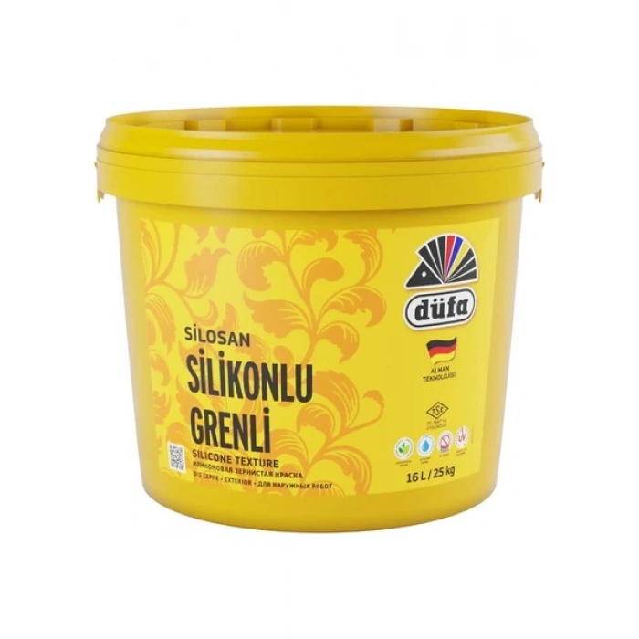 Düfa Silosan Silikonlu Grenli Beyaz 25 kg