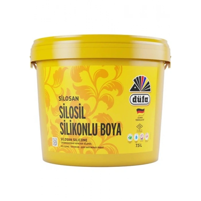 Düfa Silosil Silikonlu Dış Cephe Duvar Boyası 1982 Zamansız Krem 7.5 l