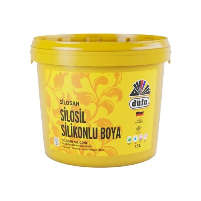 Düfa Silosil Silikonlu Dış Cephe Duvar Boyası 1982 Zamansız Krem 7.5 l
