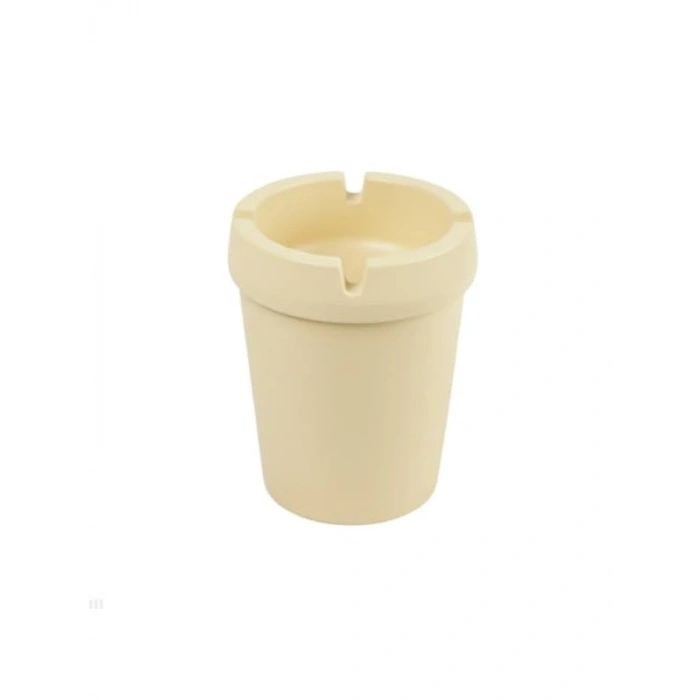 Duman Kanallı Modern Plastik Küllük, 10 cm Yükseklik