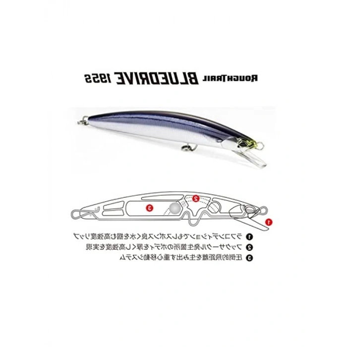 Duo Rough Trail Bluedrive 195S CPB0054 Genkai Sardine Suni Yem