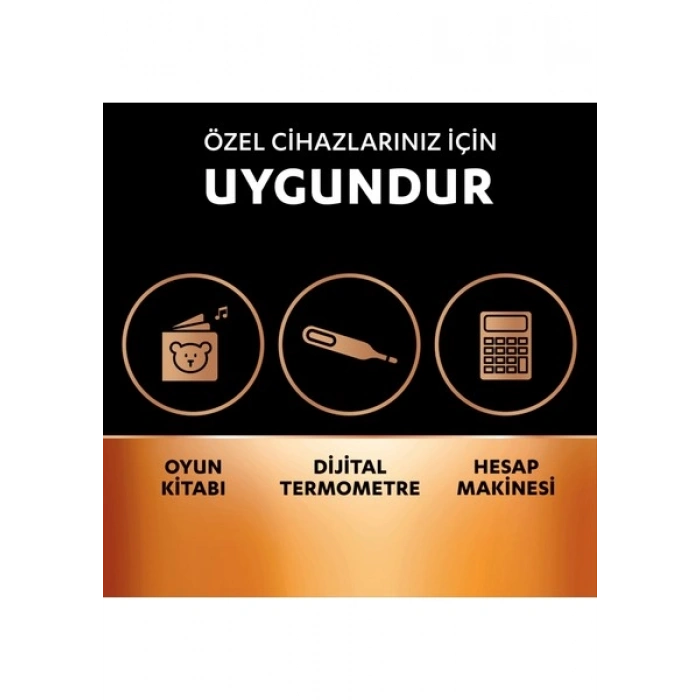 DURACELL LR44 (10lu Paket) özel alkalin pil 1,5V (A76)