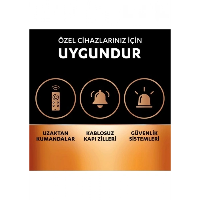 DURACELL MN27 (1’li Paket) özel alkalin pil 12V (A27 L828)