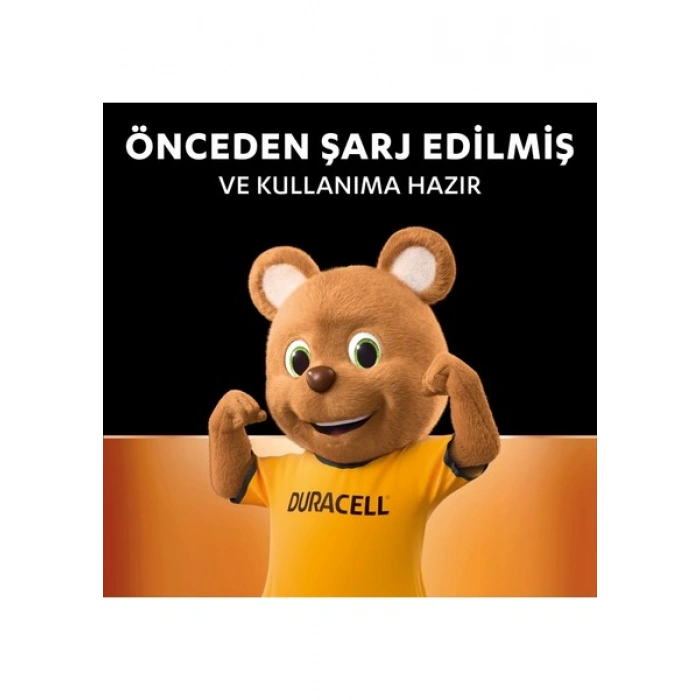 Duracell Şarj Edilebilir AAA İnce Pil 750 mAh