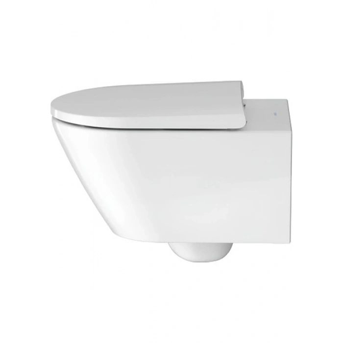 Duravit D-Neo Rimless Asma Klozet + Duravit Yavaş Kapak 45773900A1