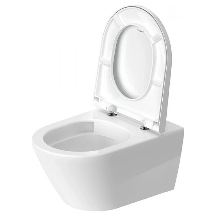 Duravit D-Neo Rimless Asma Klozet + Duravit Yavaş Kapak 45773900A1