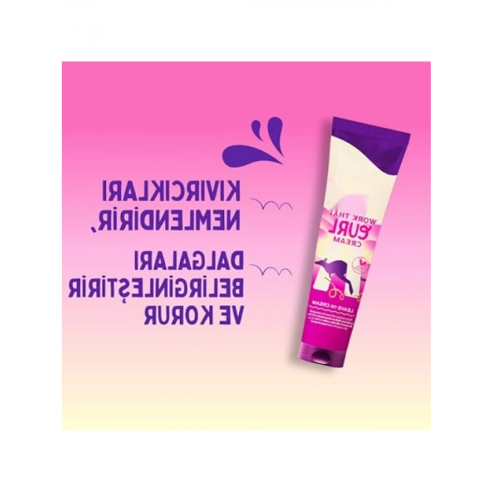 Durulanmayan Saç Kremi, Dalgalı ve Kıvırcık Saçlar için, 160 ml