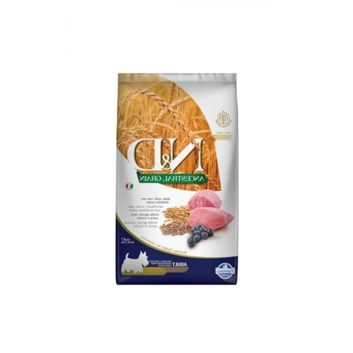 Düşük Glisemik İndeksli Kuzu Etli Köpek Maması, 2.5 kg