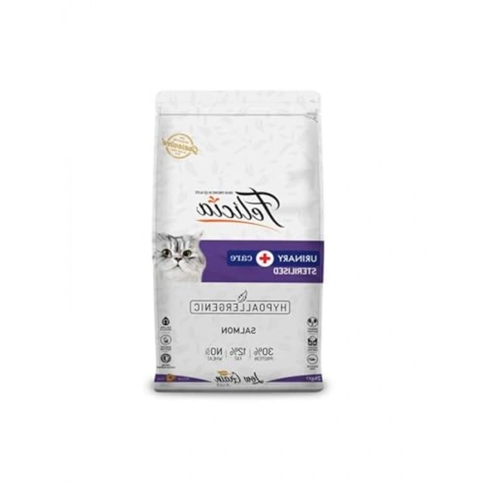 Düşük Tahıllı Hipoalerjenik Kedi Maması, Somonlu ve 2 kg
